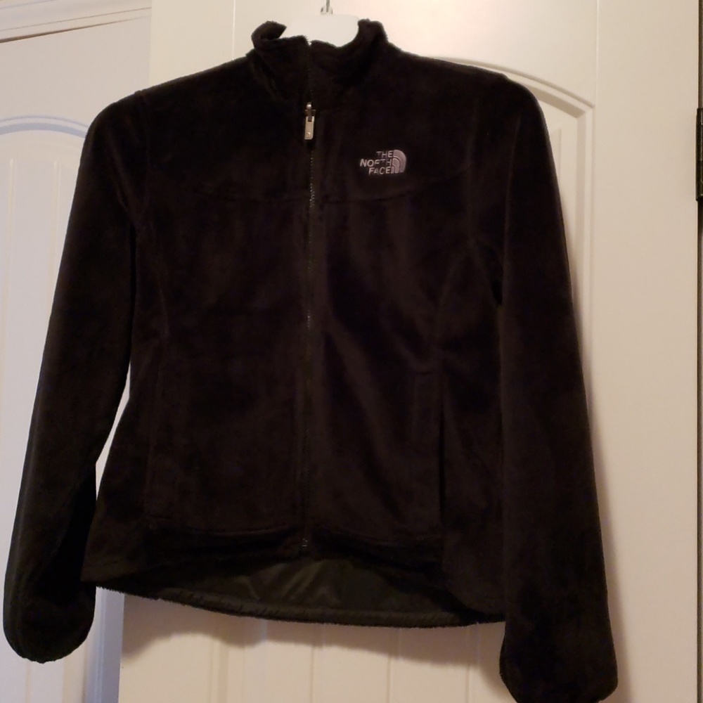 XS Black North Face reversible jacket